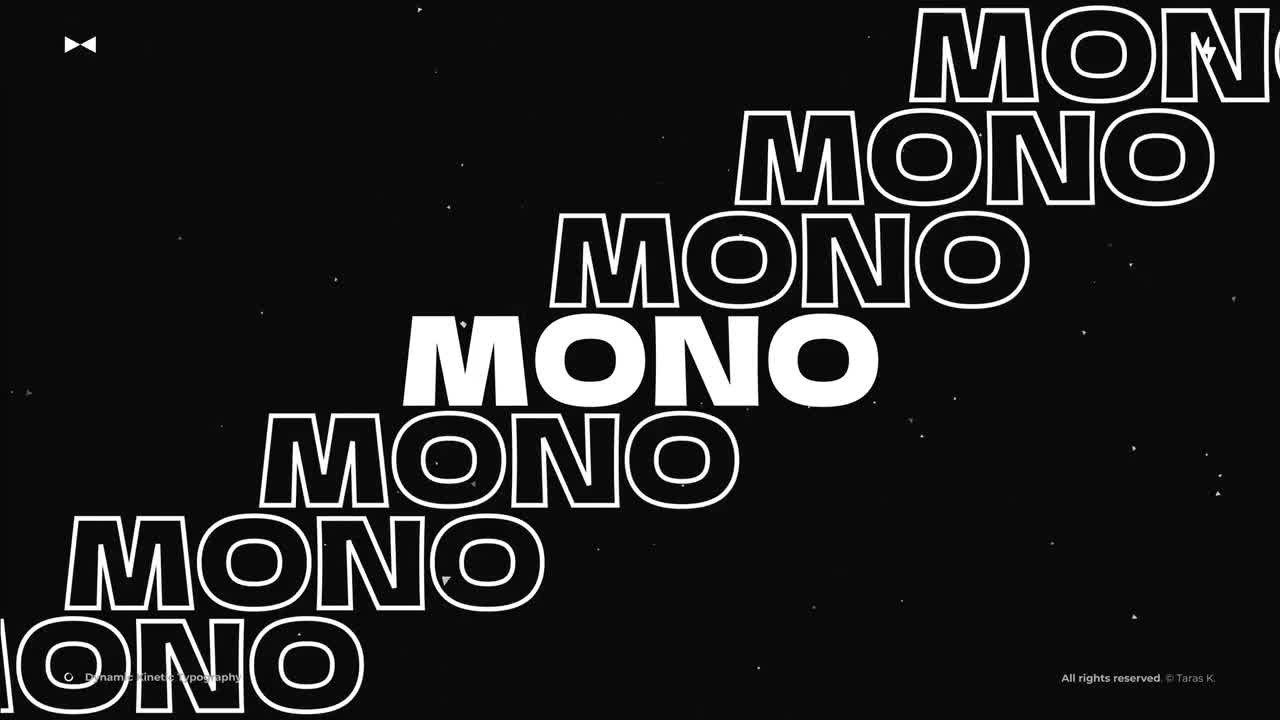 دانلود پریست داوینچی تایپوگرافی جنبشی پویا