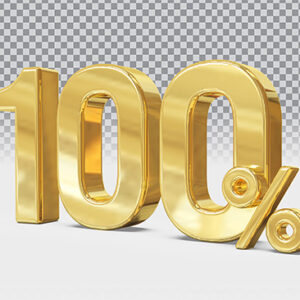 دانلود فایل تخفیف 100 درصد طلایی سه بعدی