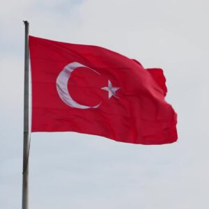 دانلود فوتیج پرچم ترکیه
