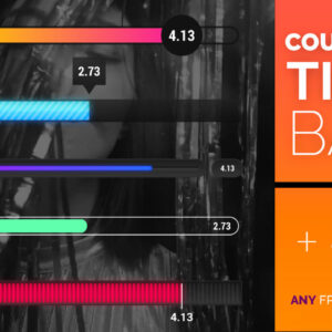 دانلود پریست داوینچی میله های تایمر شمارش معکوس