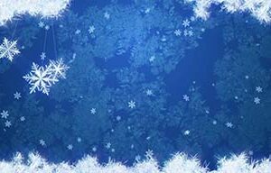 دانلود موشن گرافیک پس زمینه آبی برف و یخ Blue Ice And Snowfall Loop Background