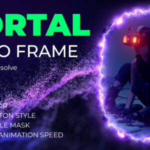 دانلود پریست داوینچی قاب ویدیویی پورتال