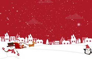 دانلود موشن گرافیک پس زمینه کریسمس Christmas Background 2
