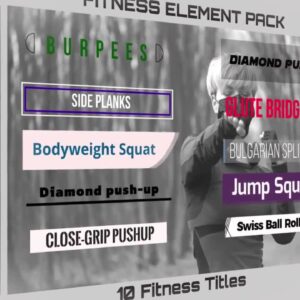 دانلود پریست داوینچی بسته عنصر تناسب اندام