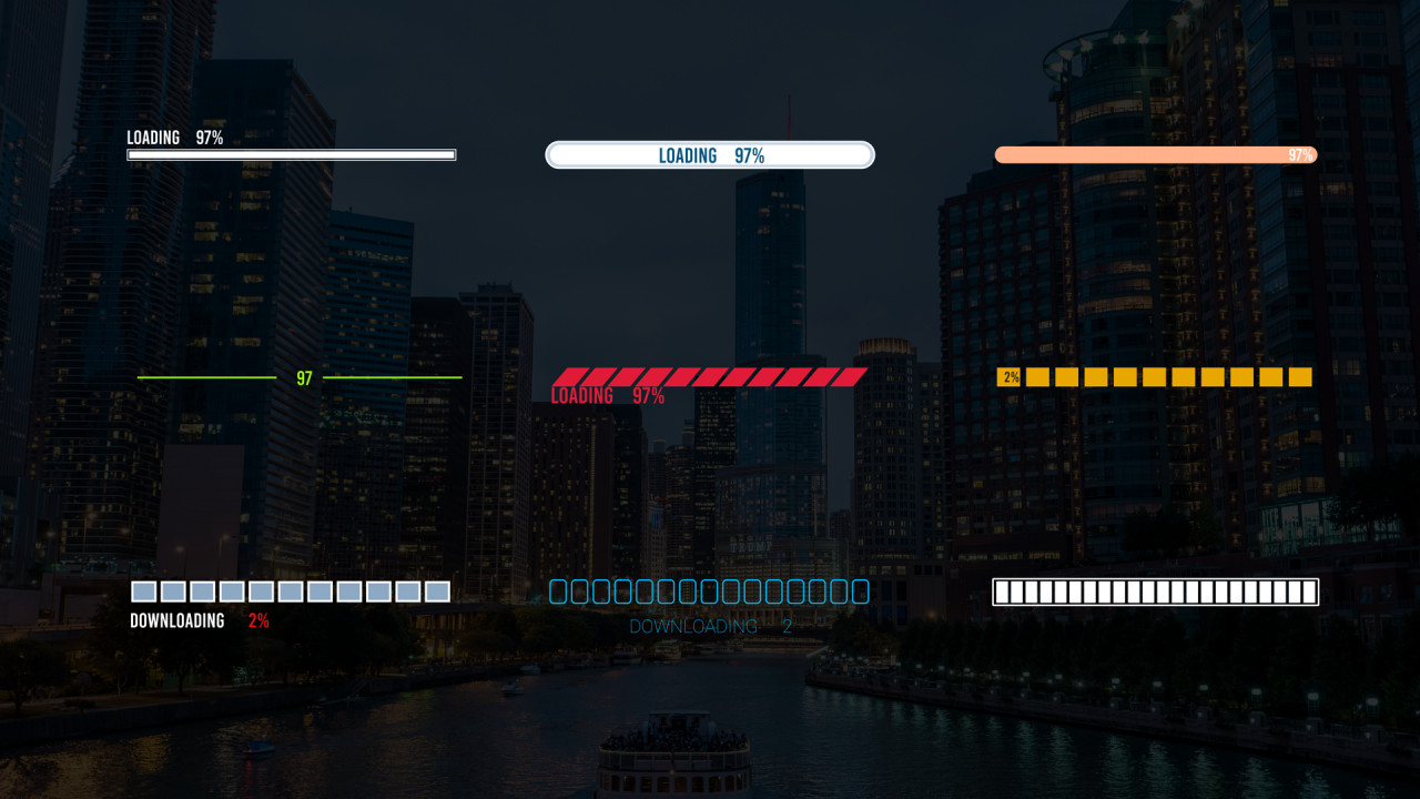 دانلود پریست داوینچی بسته نوار پیشرفت نسخه ۳