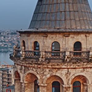 دانلود فوتیج هوایی معماری قدیمی استانبول