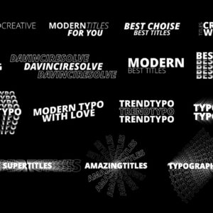 دانلود پریست داوینچی تایپو نگاری جنبشی